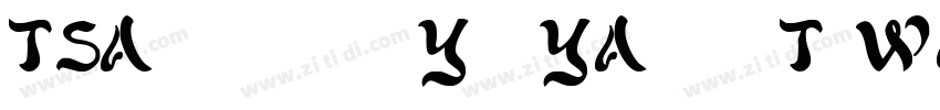 TsangerYuYangT WO3 2字体转换